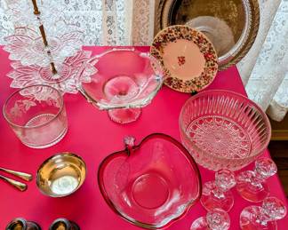 Beautiful Antique and Vintage Glassware.