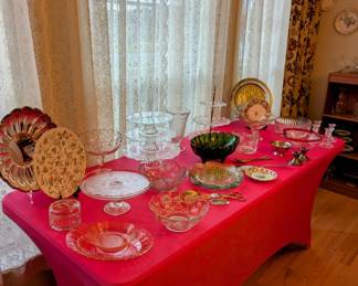 Beautiful Antique and Vintage Glassware.
