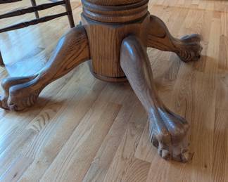 Detail of Table leg.