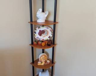 Another view of shelf unit.