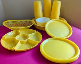 Happy YELLOW Picnic Set!