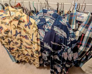 Men's Casual and Dress Shirts.