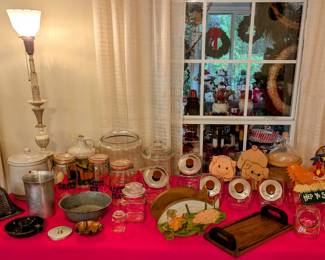 COOL Antique and Vintage Items - can you find the McCOY CANISTER?
