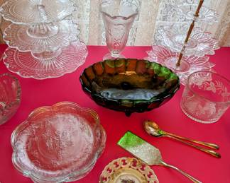 Beautiful Antique and Vintage Glassware.