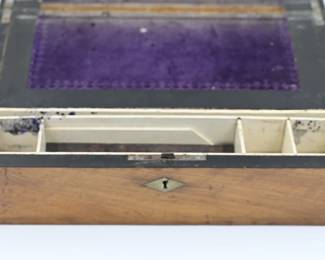 Antique Victorian Writing Slope / Lap Desk