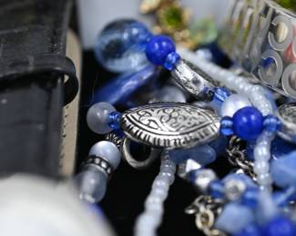 Assorted costume jewelry