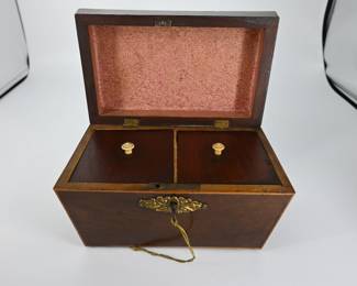 Antique Georgian tea caddy