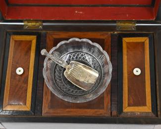 Antique Regency Tea Caddy