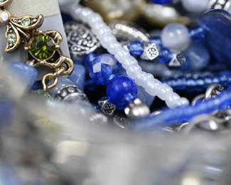 Assorted costume jewelry