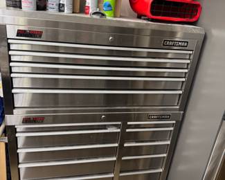 Large Craftsman tool cabinet