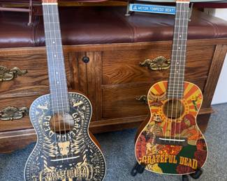 Vintage ukuleles Grateful Dead