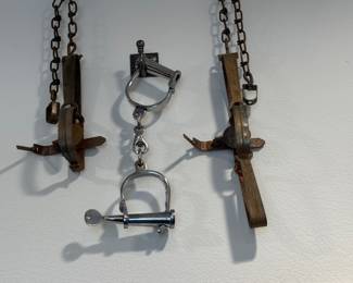 Antique handcuffs