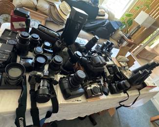Huge camera collection