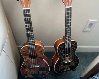 Vintage ukuleles the Grateful Dead