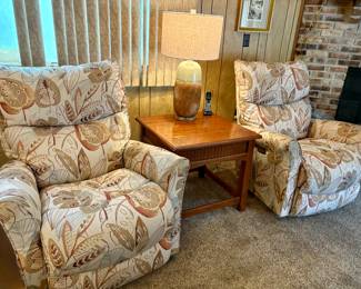 Pair of Mid Century Electric Chairs $475 Each