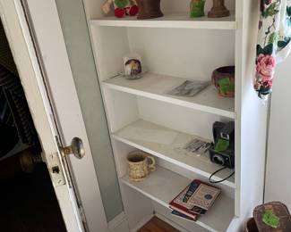camera, baskets, misc