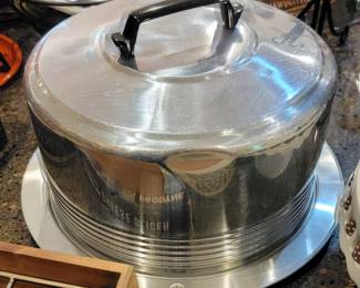 Vintage cake server!