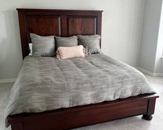 King bed frame only no mattress