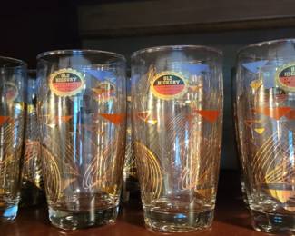 Old Hickory glass set