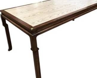 HICKORY CHAIR ATELIER CEYLON DINING TABLE $1,650
Measures 30"x72"x16"