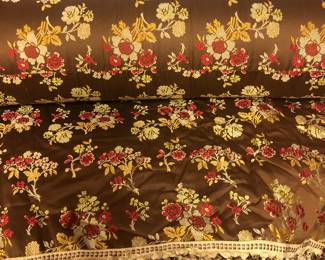 Twin Bed Spread & Bolster