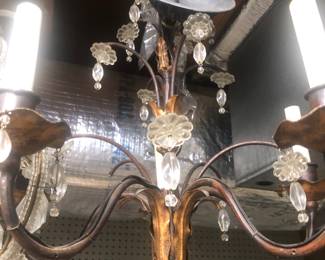 Multiple Antique Chandeliers