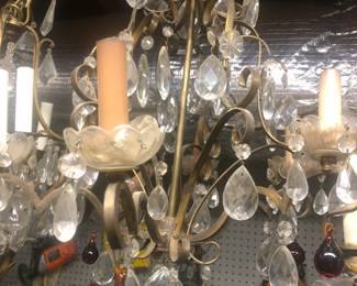 Multiple Antique Chandeliers