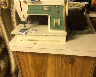 Sewing Machine, Kitchenware Items