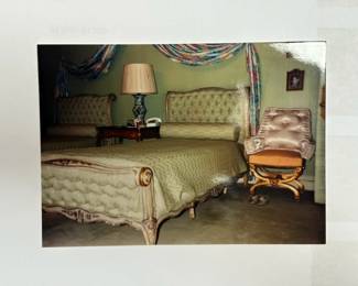 French Bed consisting of headboard and footboard