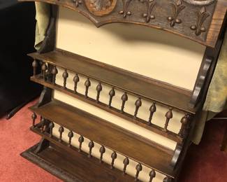 Antique Plate Rack