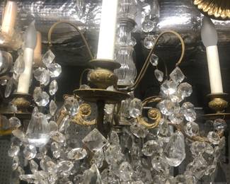 Multiple Antique Chandeliers