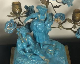 Antique French Figural Candelabra