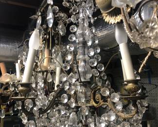 Multiple Antique Chandeliers