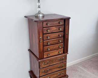 Jewelry armoire