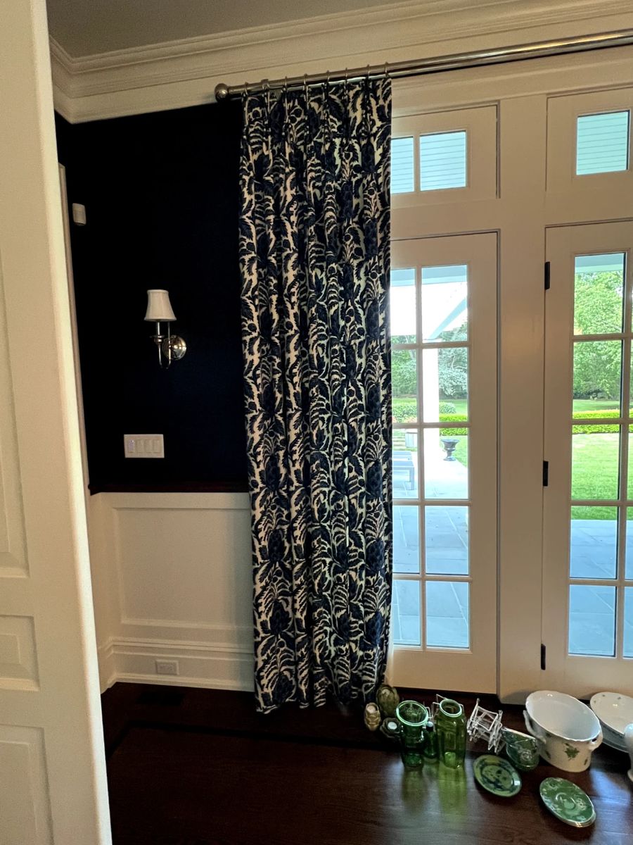 Brunschwig & Fils Custom Drapes (2) Panels