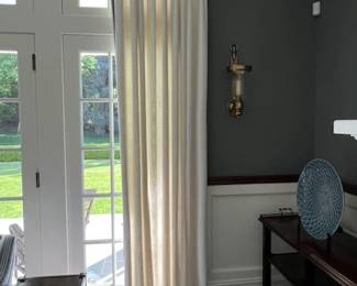French Pleated Custom Drapery (2) Panels