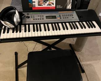 Keyboard with Stand and Bench