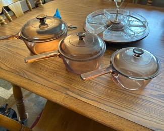 PYREX VISION WARE POTS