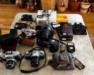 CAMERAS ETC.