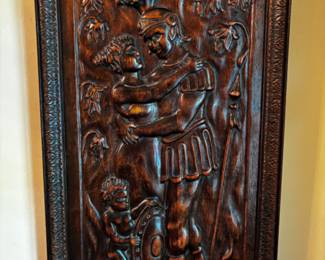 ANTIQUE WOOD CARVING