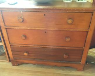 THREE DRAWER DRESSER
