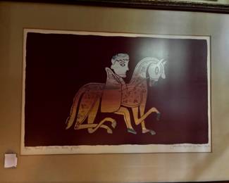 STEPHEN DOYLE SIGNED AND NUMBERED MOTIF FROM THE BOOK OF KELLS