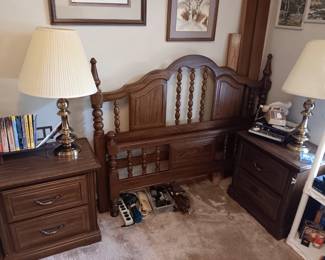 Brass lamps, Pr. Nightstands