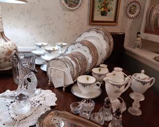 Waterford China. Crystal salts.