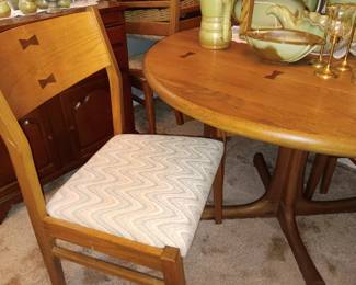 One of the chairs to the Dining Set