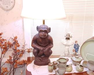 Monkey lamp, 