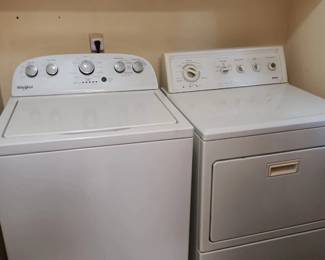 Washer, Dryer