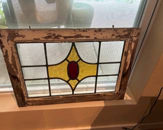 Stained glass window