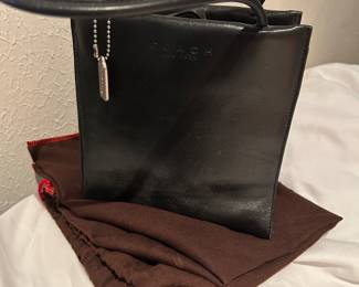 Small leather Coach bag