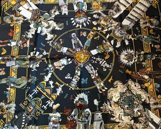 Hermes silk kochinka doll scarf